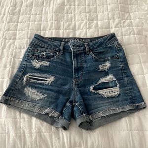 American Eagle Super high rise shortie/super stretch